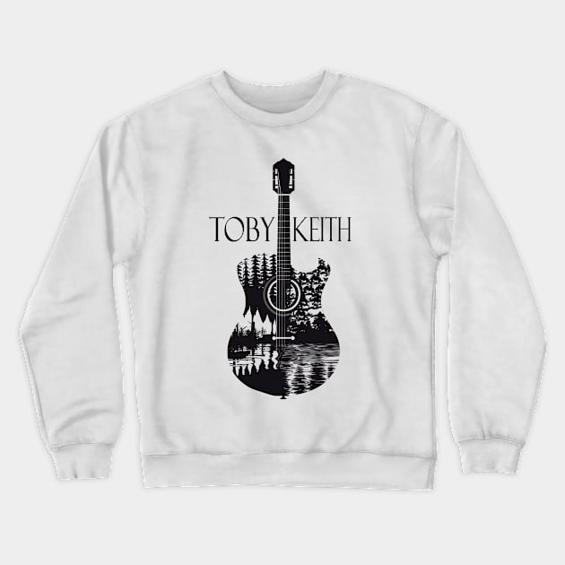 Toby Keith - Takamine Ef250tk Crewneck Sweatshirt by StyleTops